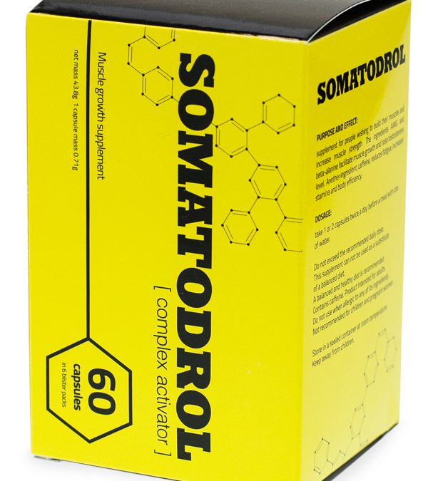 Somatodrol – tabletki na przyrost masy i siły